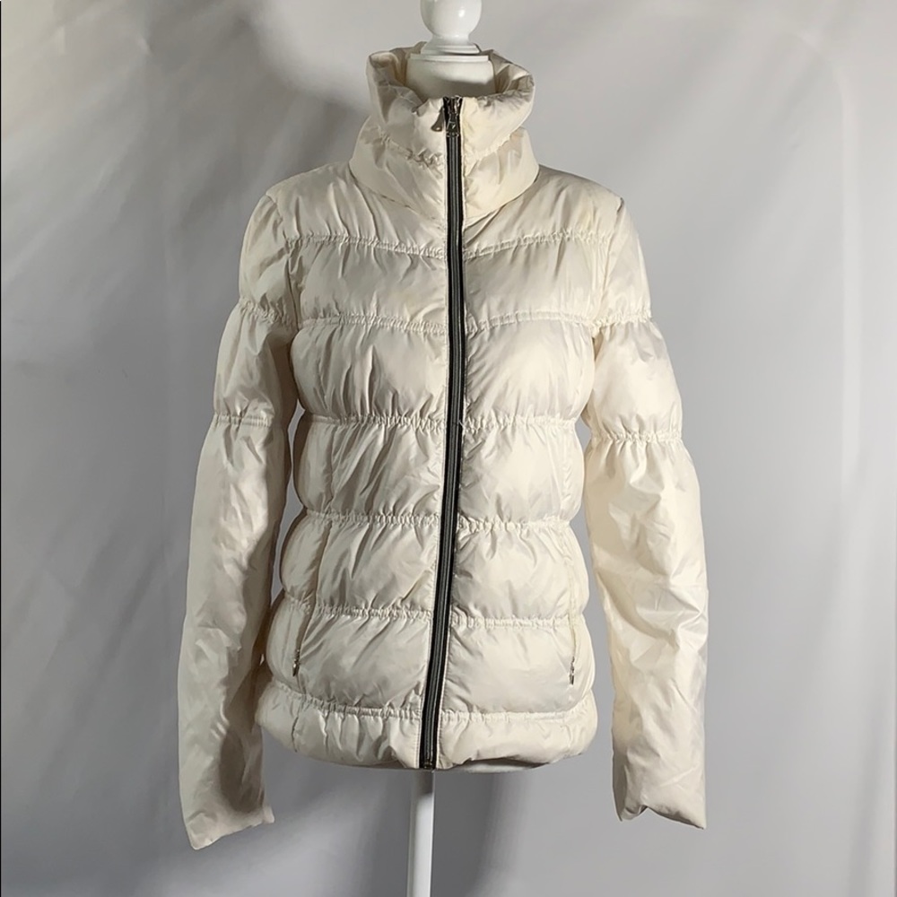 Guess Teen Girl Duck Down White Puffer Coat